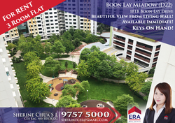 Blk 181B Boon Lay Drive (Jurong West), HDB 3 Rooms #172481212